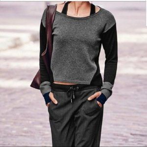 Athleta 100% fine merino wool sweater